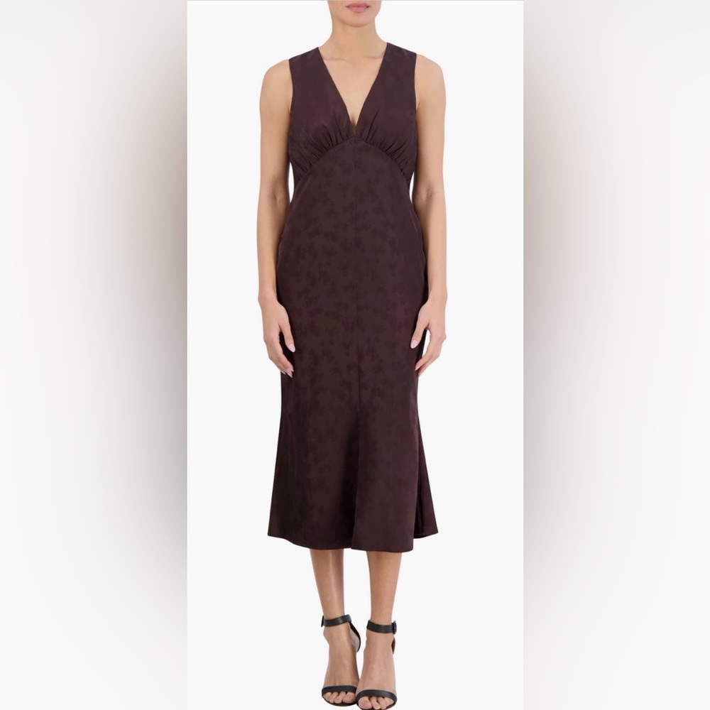 BCBG New York Women’s V-Neck Midi Dress Size 8 - NWT